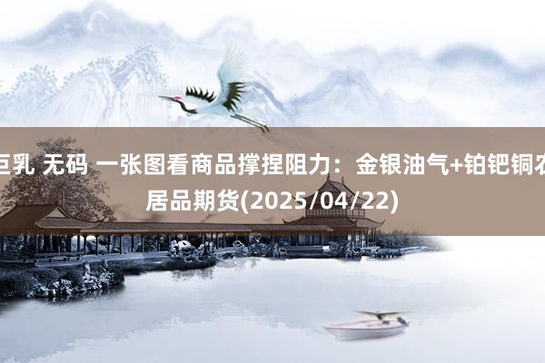 巨乳 无码 一张图看商品撑捏阻力：金银油气+铂钯铜农居品期货(2025/04/22)